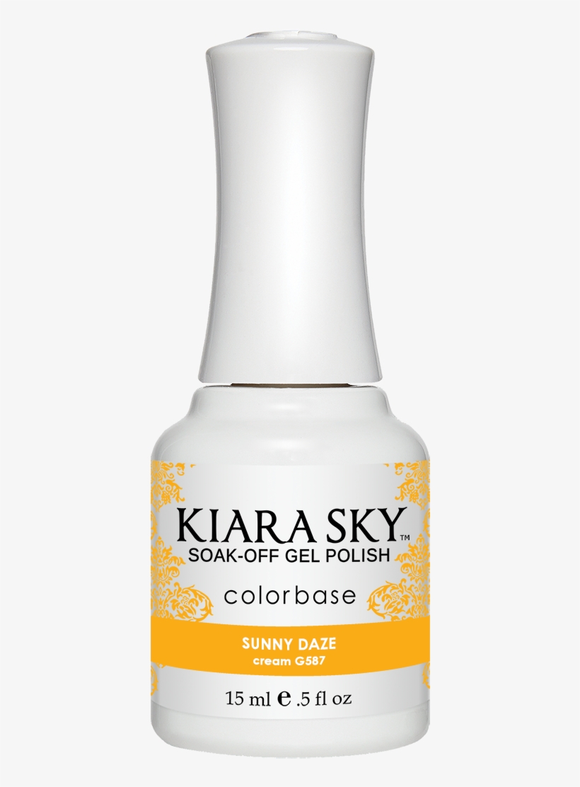 Kiara Sky Gel Polish - Kiara Sky (blue) Gel Polish Out, transparent png #3753924