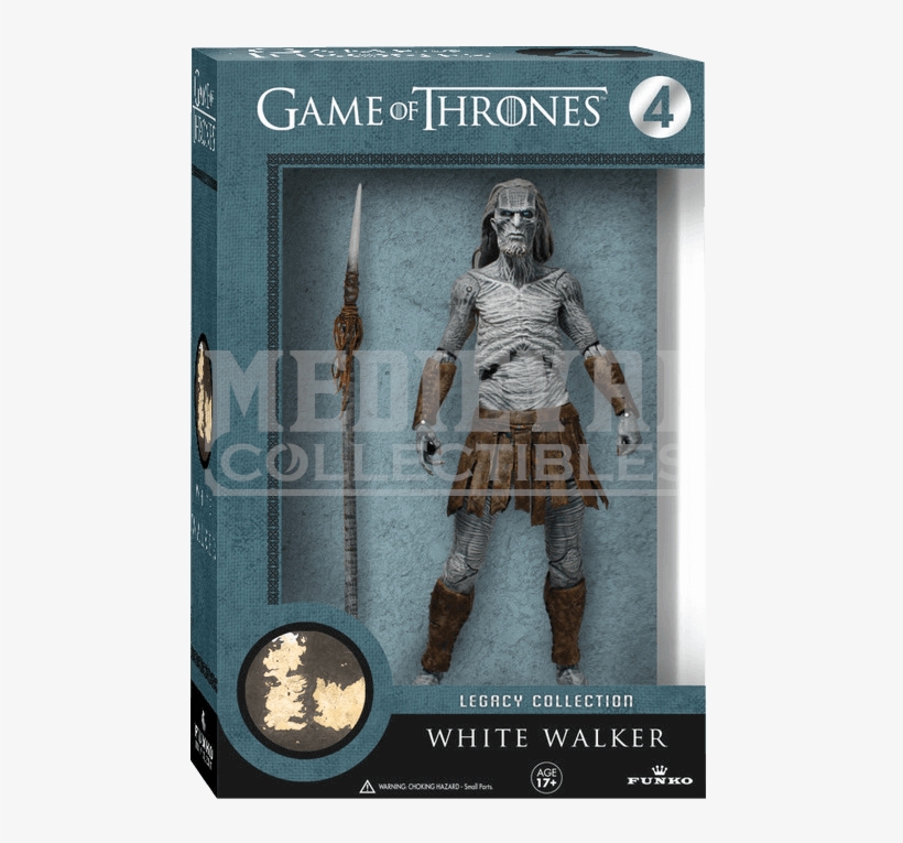 Game Of Thrones White Walker Legacy Figure, transparent png #3754554