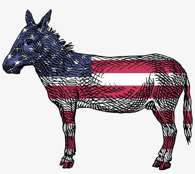 Free Clipart Of A Democratic Donkey - Reasons To Vote For Democrats A Comprehensive Guide, transparent png #3754573
