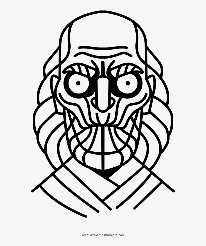 White Walker Coloring Page - White Walker, transparent png #3754613