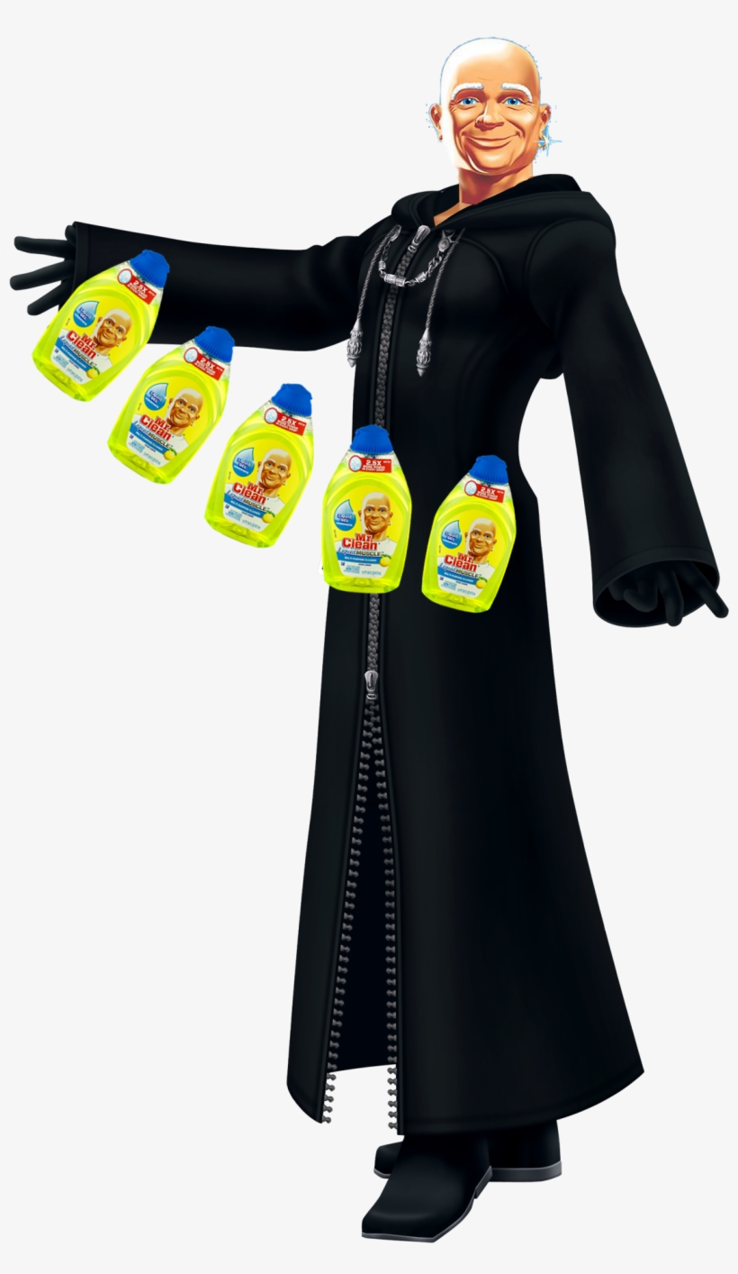 Media[media] Cursed Edit Of Luxord - Mr. Clean Liquid Muscle Crisp Lemon Scent Concentrated, transparent png #3754638