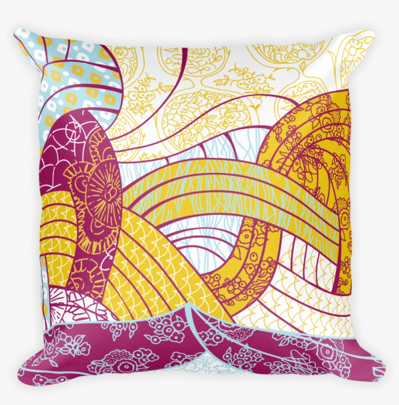 "her Eyes" Print Decorative Throw Pillow, transparent png #3754765