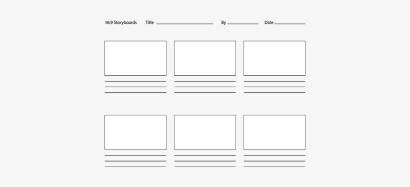 Photoshop Storyboard Templates - Paper For Story Board, transparent png #3755599