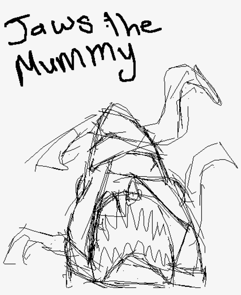 Jaws The Mummy - The Mummy, transparent png #3756177