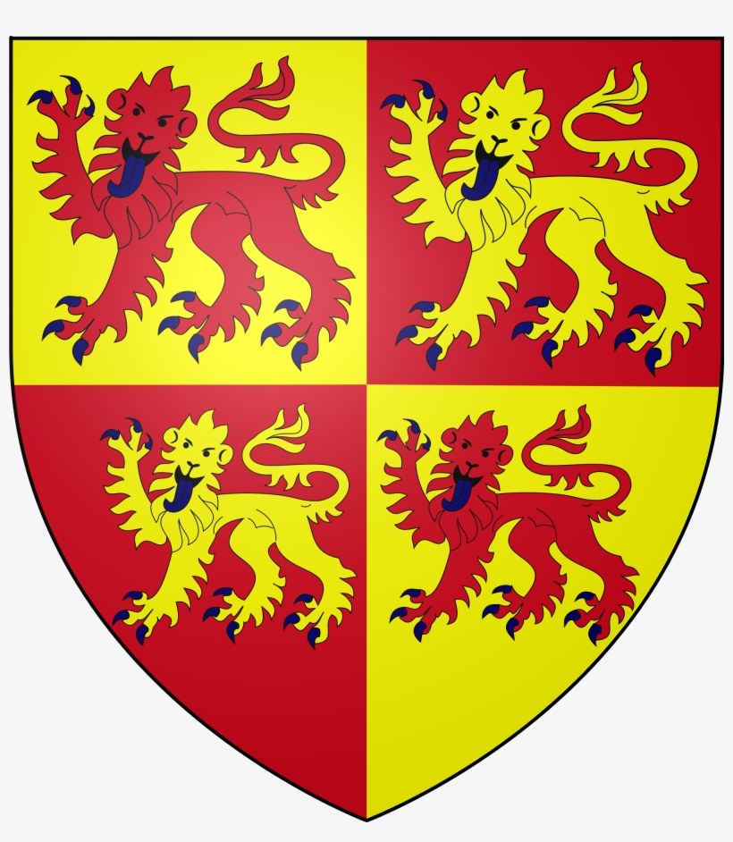 2000px-coat Of Arms Of Wale - Gwynedd Coat Of Arms, transparent png #3756352