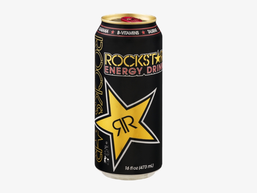 Rockstar Energy Drink Can, transparent png #3756999