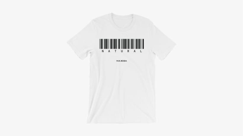 Natural Barcode White Tee - Pain In The Ass Tshirt, transparent png #3757120