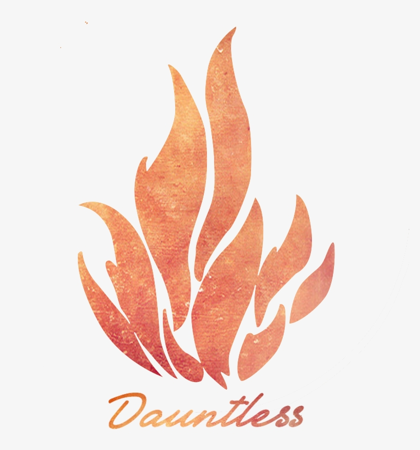 Some Believe That A Person Needs Bravery To Conquer - Dountless Logo, transparent png #3757200
