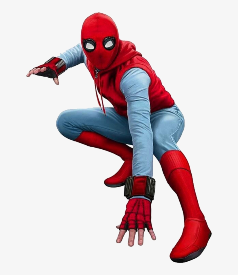 Free Download Spider Man Homecoming Homemade Suit Clipart - Spiderman Homecoming Homemade Suit, transparent png #3757225