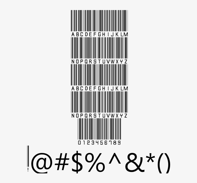Barcode Font Example - Purple Email, transparent png #3757244