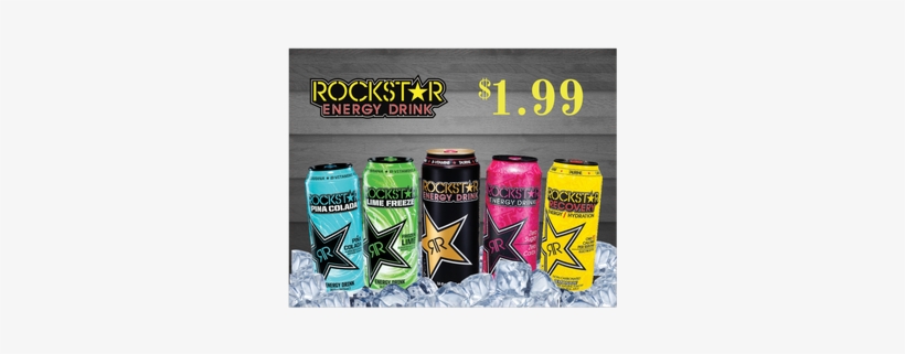 Rockstar Energy Drink - Original Flavor - 16 Oz Size, transparent png #3757723