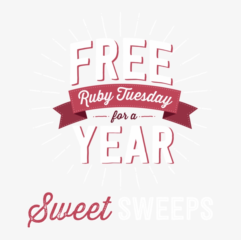 Free Ruby Tuesday For A Year Sweet Sweeps - Illustration, transparent png #3758114