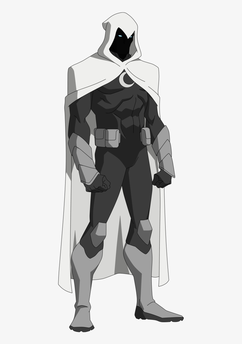 Moon Knight Redesign By Bobkitty23 - Ultimate Spiderman Moon Knight Before Christmas, transparent png #3758210