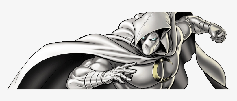 Moon Knight Dialogue 1 Right - Cavaleiro Da Lua Desenho, transparent png #3758680