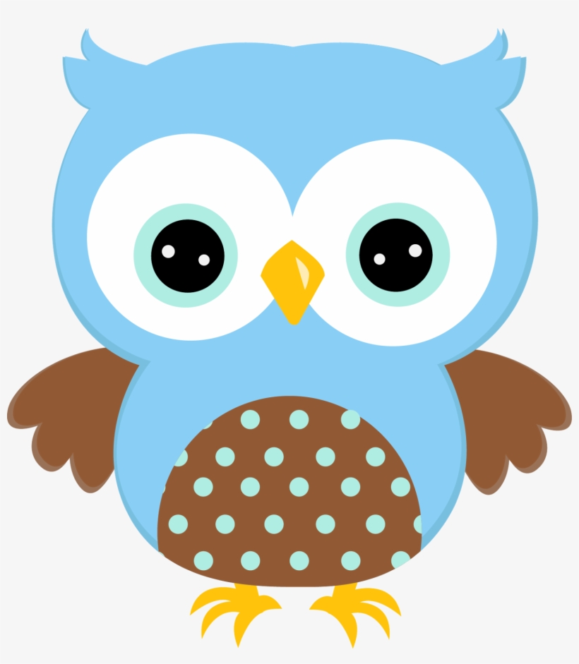 María José Argüeso - Owl Clip Art Blue, transparent png #3758700