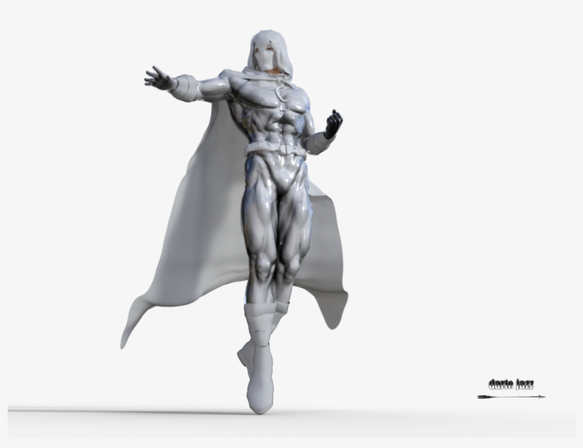 Moon Knight - Figurine, transparent png #3758938