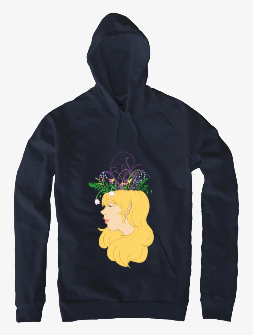 Flower Crown Pullover - Parsons The New School Hoodie, transparent png #3758942