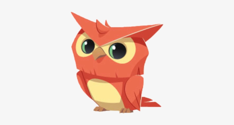 Orange Owl - Animal Jam Transparent Background, transparent png #3758945