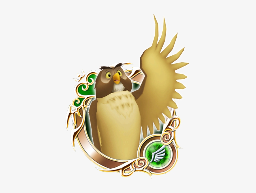 Owl - Kingdom Hearts Timeless River Sora, transparent png #3759603