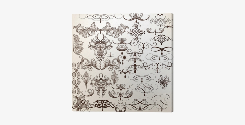 Collection Of Vector Flourishes And Decorative Swirls - Vector Graphics, transparent png #3759736