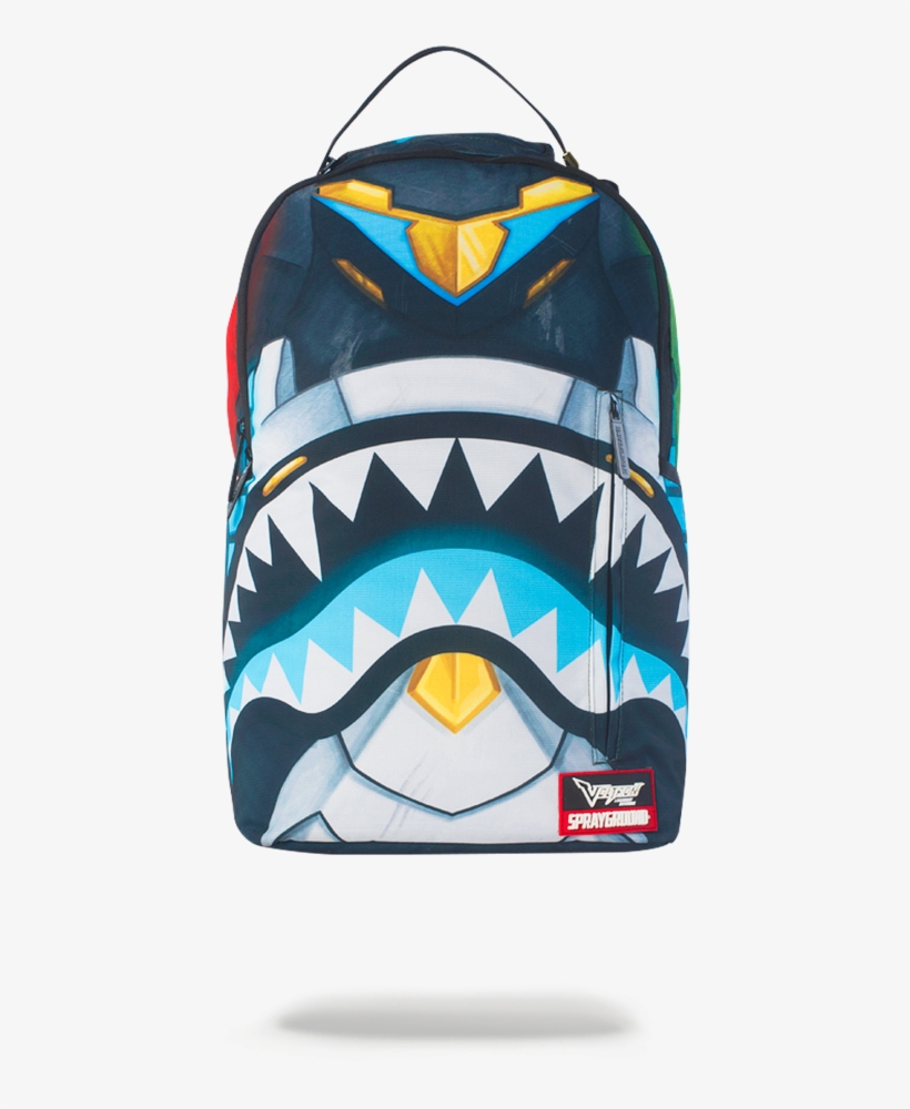 Sprayground Voltron Shark Backpack - Voltron Shark Sprayground, transparent png #3759922