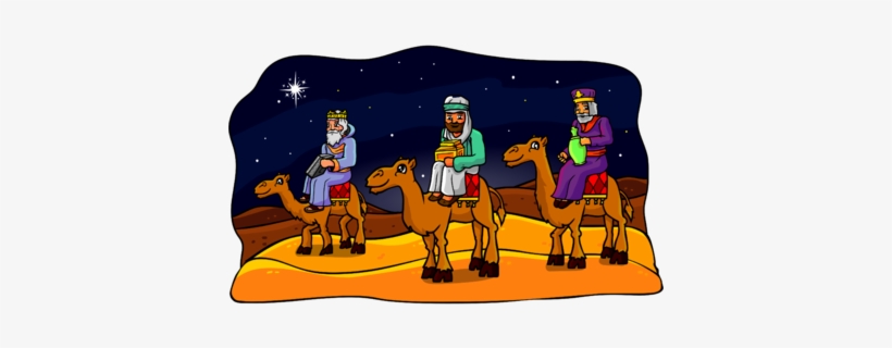 Wise Men On Camels - Camel, transparent png #3760389