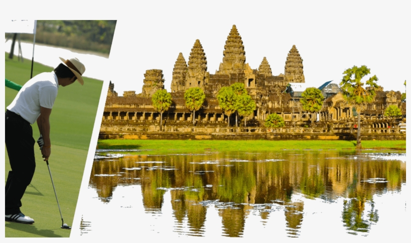 Siem Reap Golf Vacation - Angkor Wat, transparent png #3760442
