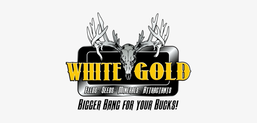 White Gold Deer Feed - Gold, transparent png #3760457