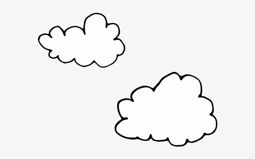 Doodle Clouds - Cloud, transparent png #3760590