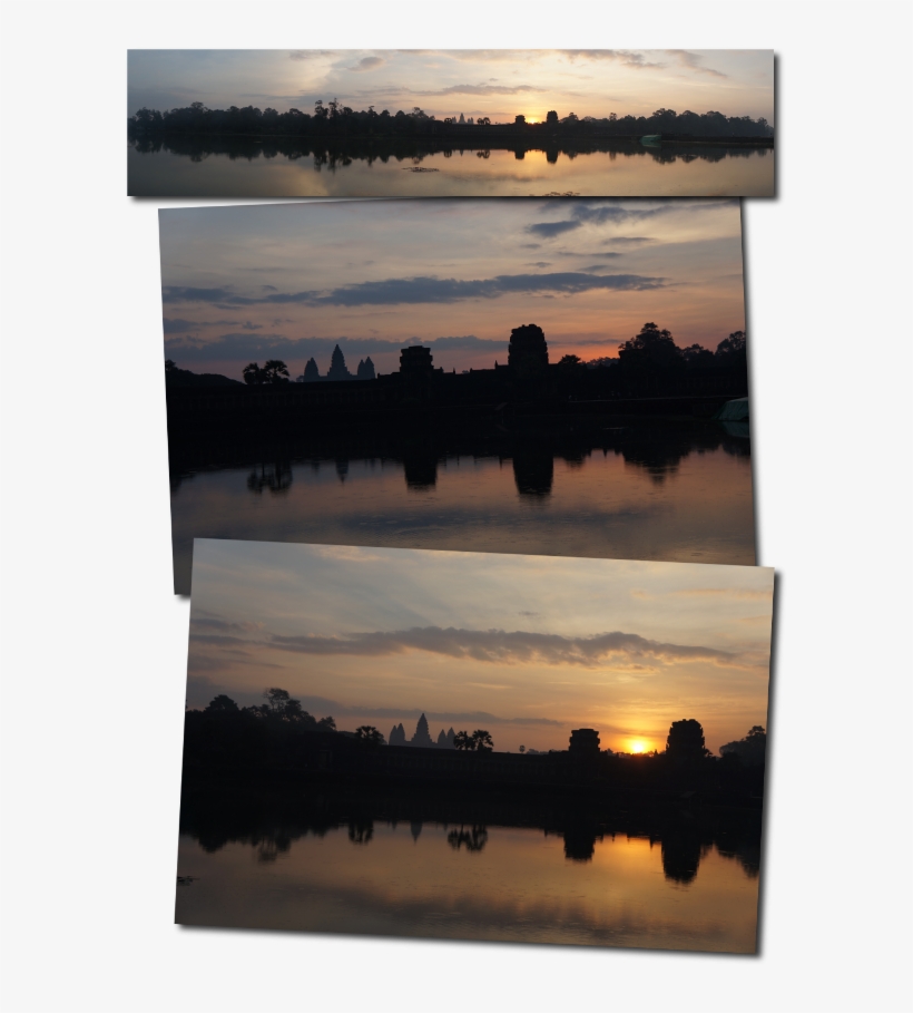 Levé De Soleil Sur Angkor Wat - Wat, transparent png #3760725