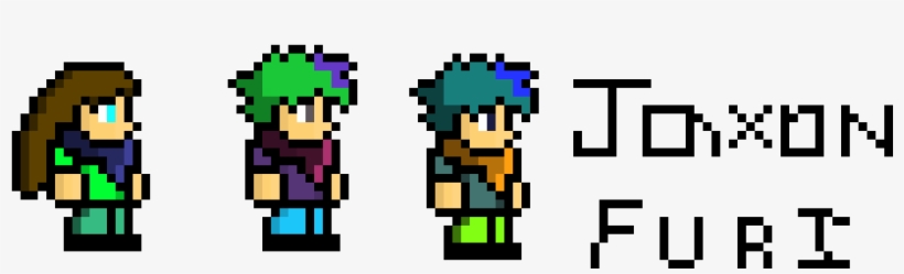 Terraria Character S By Jaxon Furi Fictional Character Free Transparent Png Download Pngkey - roblox noob terraria character pixel art free transparent png download pngkey