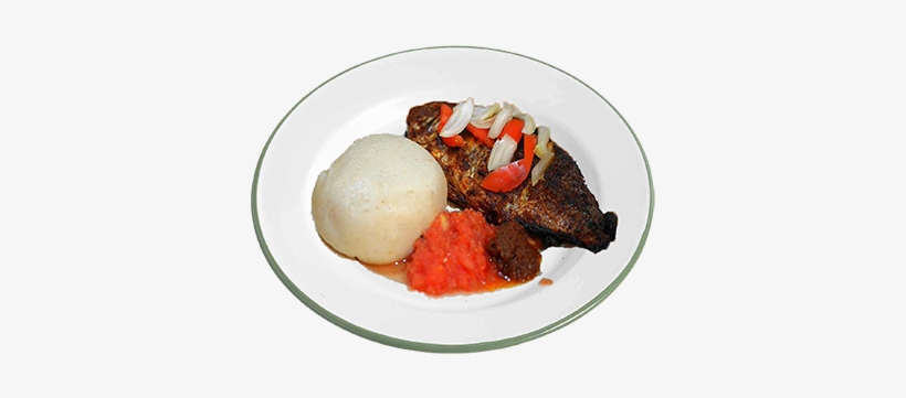 Banku And Tilapia - Banku And Tilapia Png, transparent png #3760750