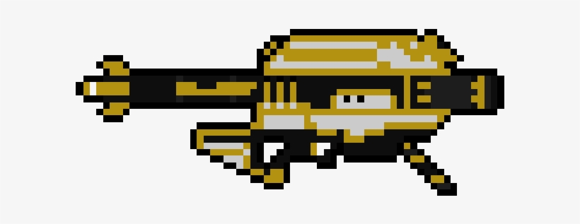 Gjallarhorn - Destiny Minecraft Pixel Art, transparent png #3760843