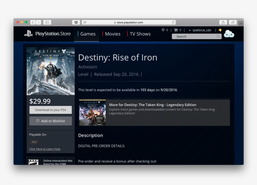 Screen Shot 2016 06 09 At - Destiny Rise Of Iron Game Guide Unofficial, transparent png #3760966