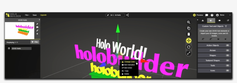 Customize The Added 3d Text - Two-dimensional Space, transparent png #3761126