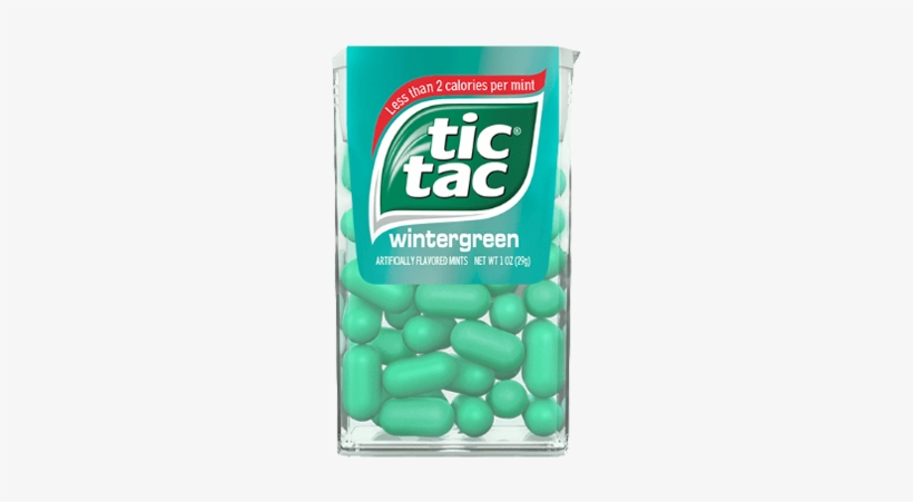 Tic Tac Wintergreen Mints - Tic Tac, transparent png #3761665
