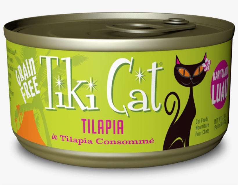 Tiki Cat Kapi'olani Luau Grain Free Tilapia In Tilapia - Tiki Cat, transparent png #3761729