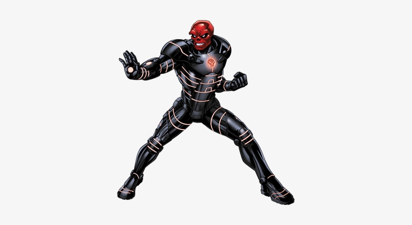 Marvel Red Skull Avengers, transparent png #3761732