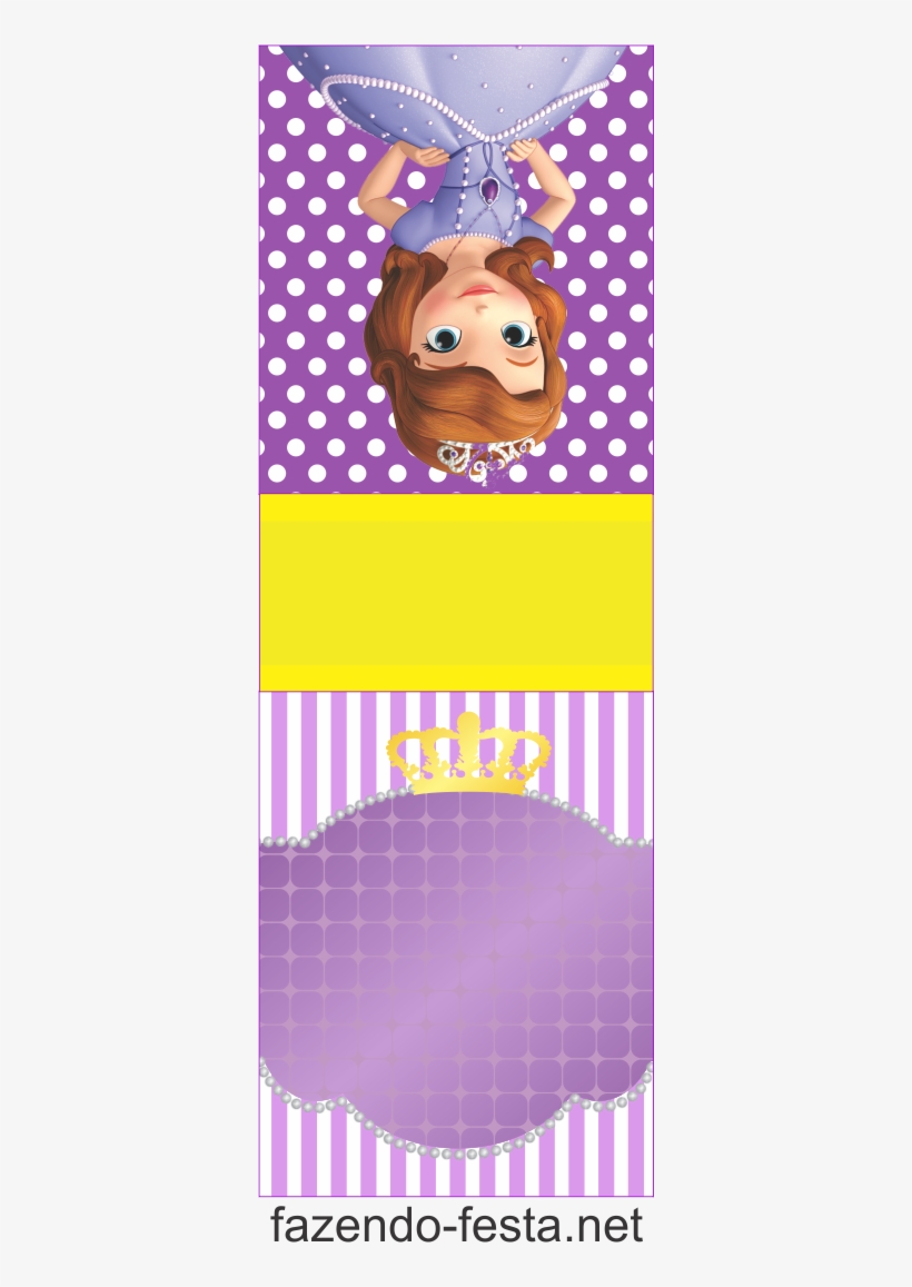 Kit Princesa Sophia Tic Tac - Princess Sofia The First 8 Party Beverage Napkins, transparent png #3761836