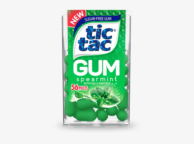 Tic Tac Mint Gum, transparent png #3761906