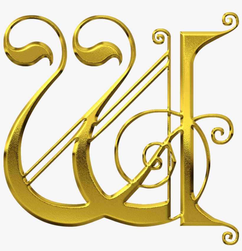 W Letter W, Alphabet Letters, Gold Letters, Illuminated - Fancy Alphabet Letters, transparent png #3762173