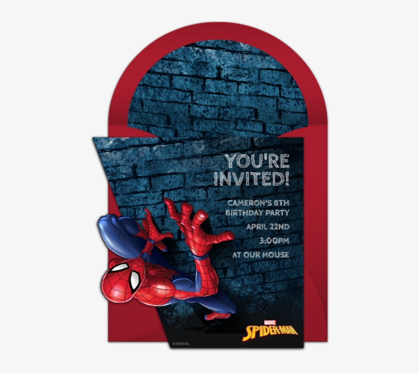 Spider-man Wall Climb Online Invitation - (0+) Человек-паук. Геройские Головоломки (с Наклейками), transparent png #3762273