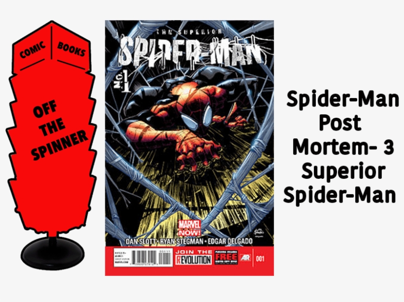 Courtesy Marvel Comics - Superior Spider-man #1 Now Comic Book, transparent png #3762349