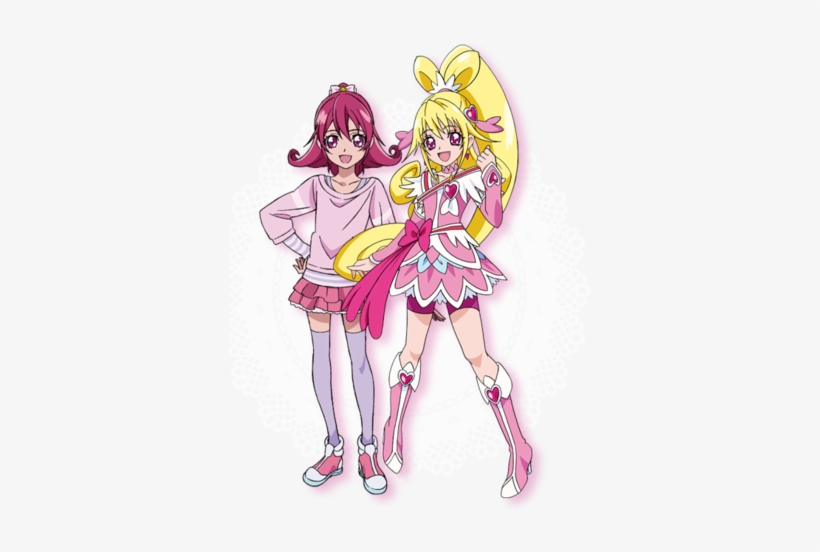 Doki Doki Pretty Cure Movie Cure Heart Pose - 心跳 光 之美 少女 小 愛, transparent png #3762398