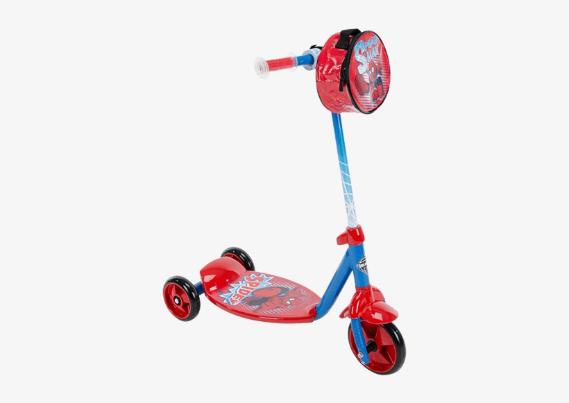 Marvel® Spider Man® Boys' 3 Wheel Scooter - Huffy 3 Wheel Scooter, transparent png #3762399