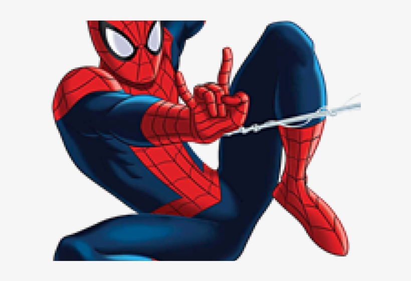 Spider-man Cliparts Transparent - Cartoon Characters Spider Man, transparent png #3762555