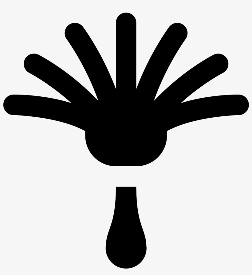 This Is The Logo Of A Duster Which Contains Bristles - Feather Duster, transparent png #3762849