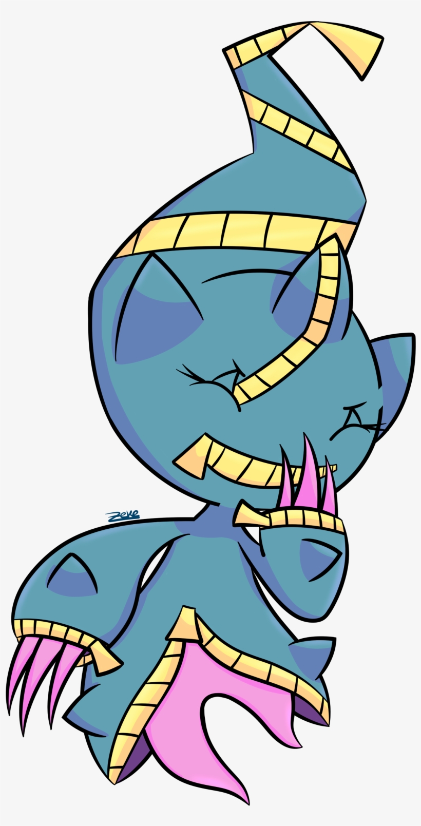 Mega Banette - Cartoon, transparent png #3762851