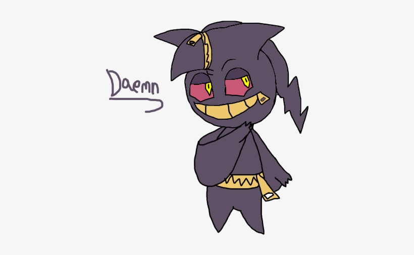 Daemn The Banette - Cartoon, transparent png #3762906
