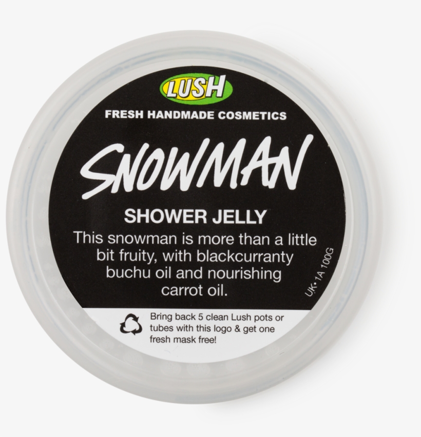 Snowman Shower Jelly Review This Is Now My Second Favorite - Lush Snowman Jelly, transparent png #3762945